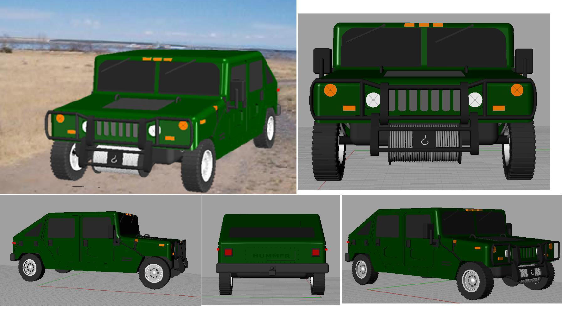 3D Hummer, YAY by jamez88