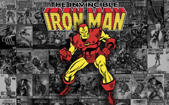 Vintage Iron Man Wallpaper By Sorandompokemonstuff On Deviantart