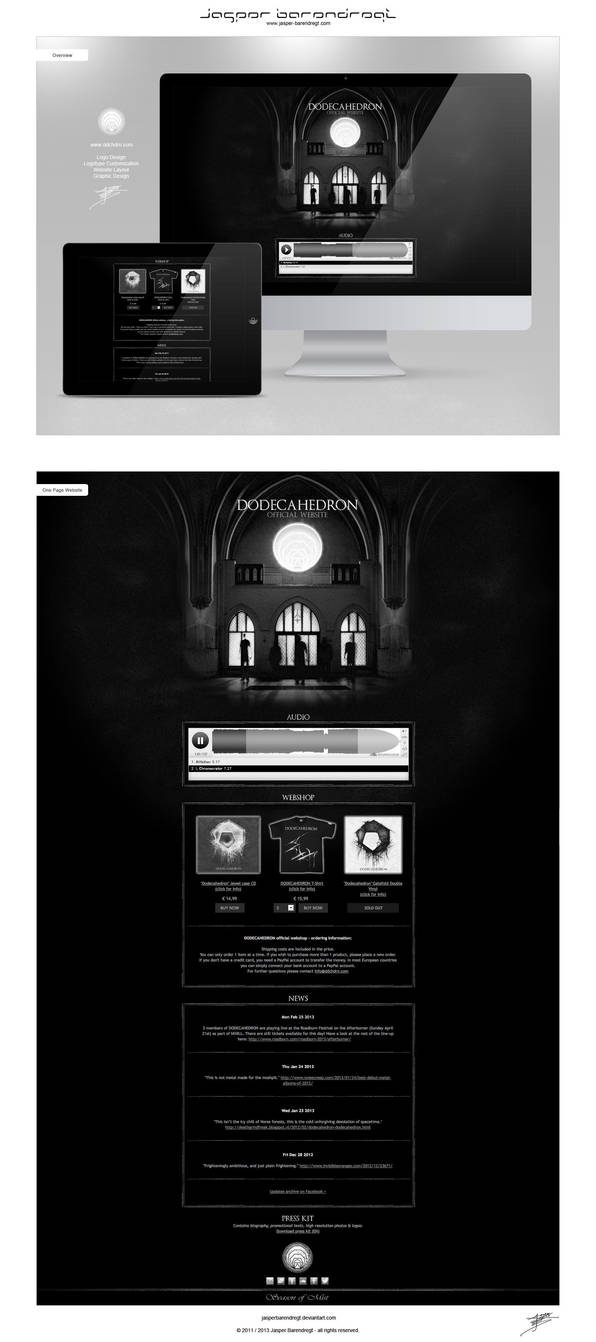 ddchdrn.com WEBSITE DESIGN by JasperBarendregt