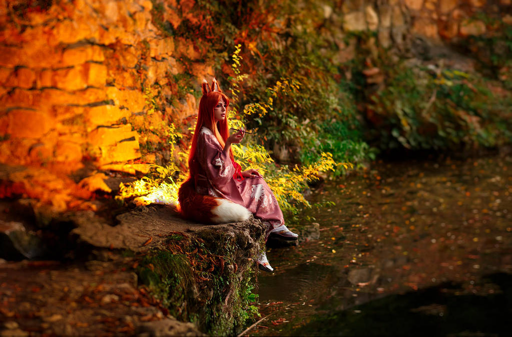 Kitsune (Japanese Mythology) by Faid-Eyren