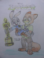 Zootopia - Academy Award Winner by joaoppereiraus