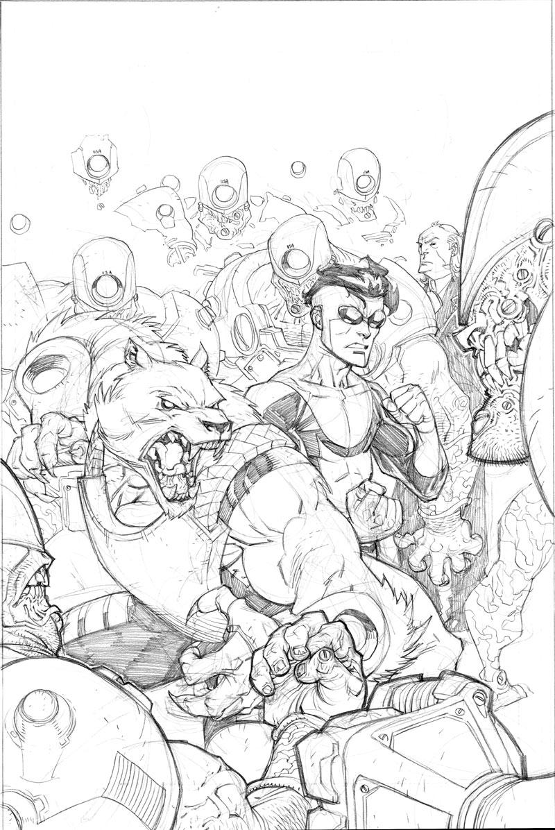 Invincible 57 splash by RyanOttley