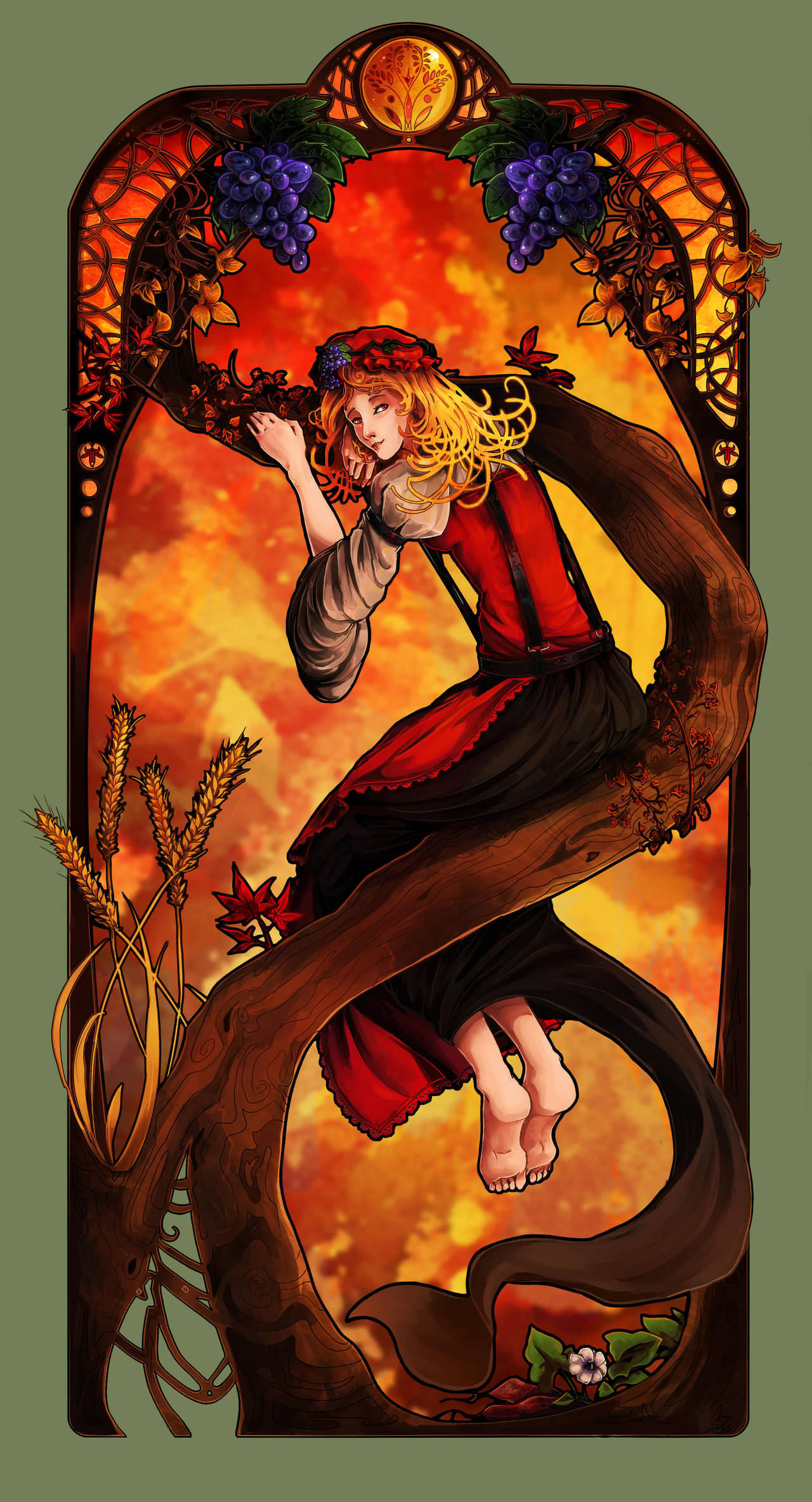 Autumn is a gift by LohiAxel