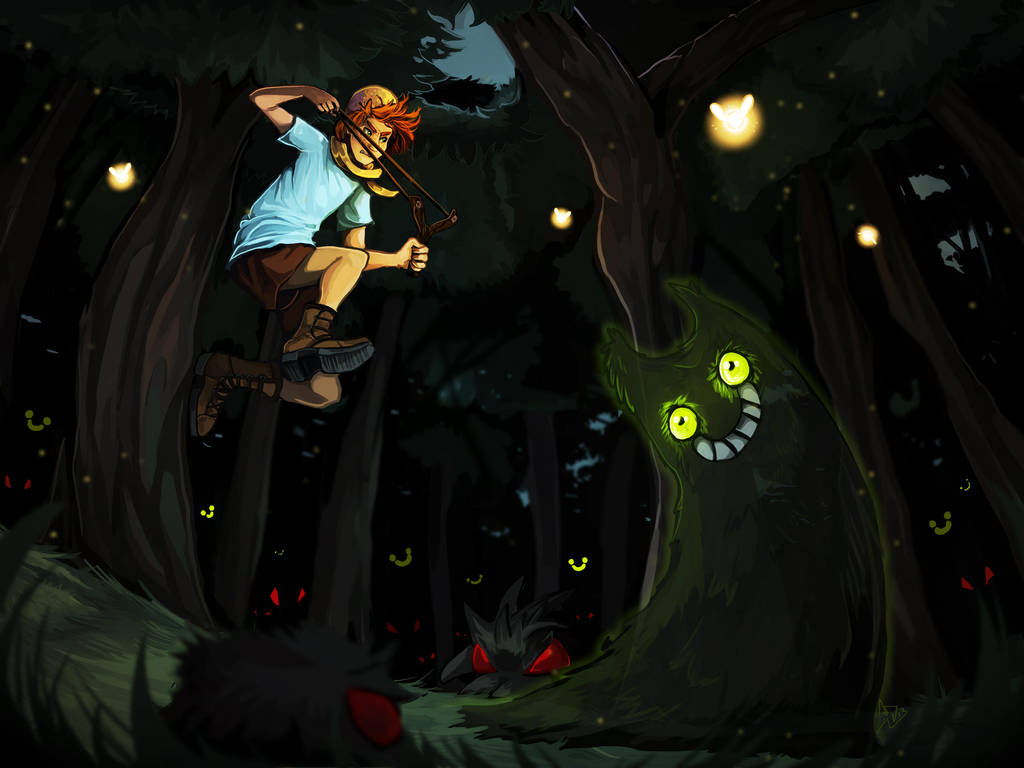 Glows among the shadows by LohiAxel