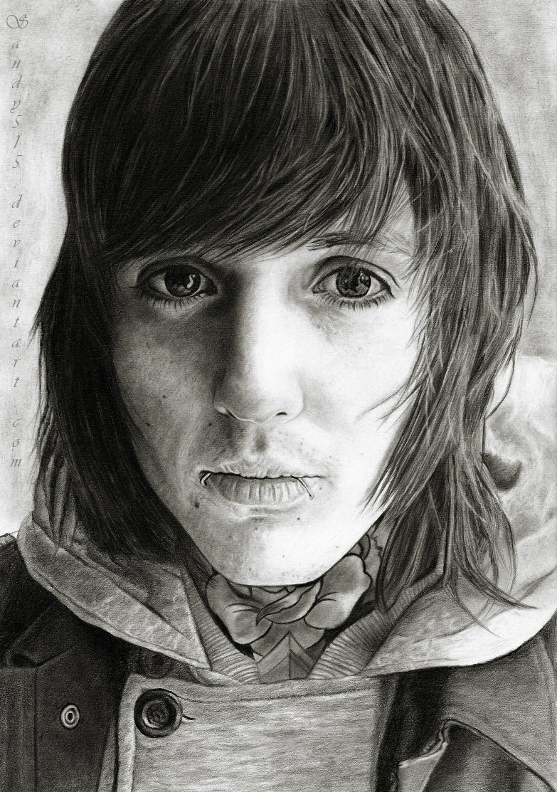 Oliver Sykes Drawing by Sandy515