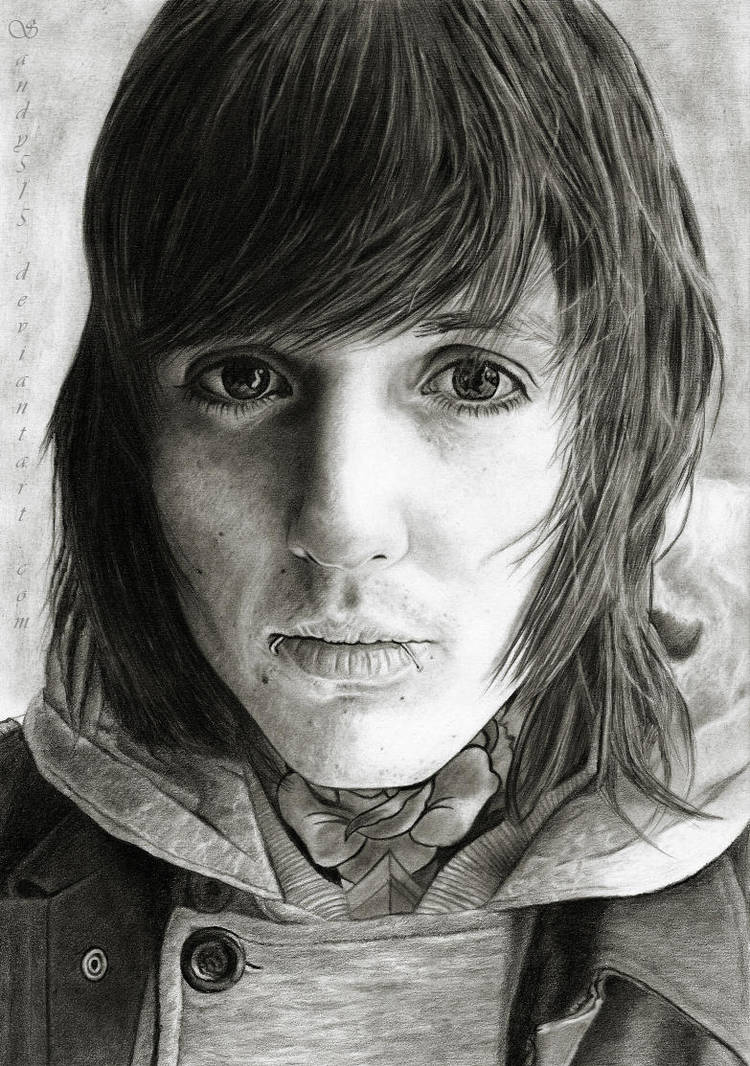 Oliver Sykes Drawing by Sandy515