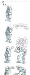 UnderTale Comic: Sleep Walking Problem by AbsoluteDream