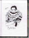 One piece- Charlotte Katakuri in pen by Proxamina