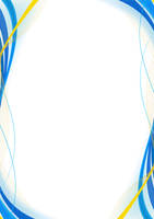 Simple Futuristic Border Design ver2 - Yellow by Vahntreorr on DeviantArt