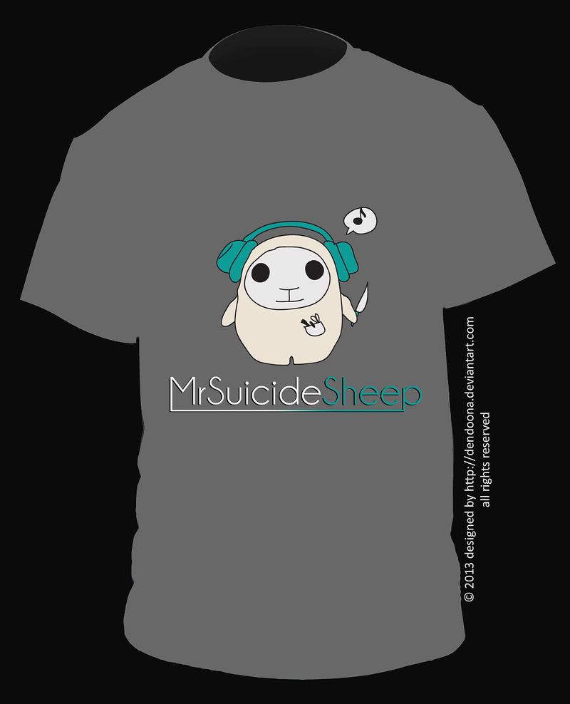 MrSuicideSheep Tshirt by dendoona