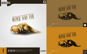 Like Super Super Sad Fox Logo by AerapixDesign