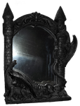 Dragon Mirror 001 - Clear Cut by Travail-de-lame