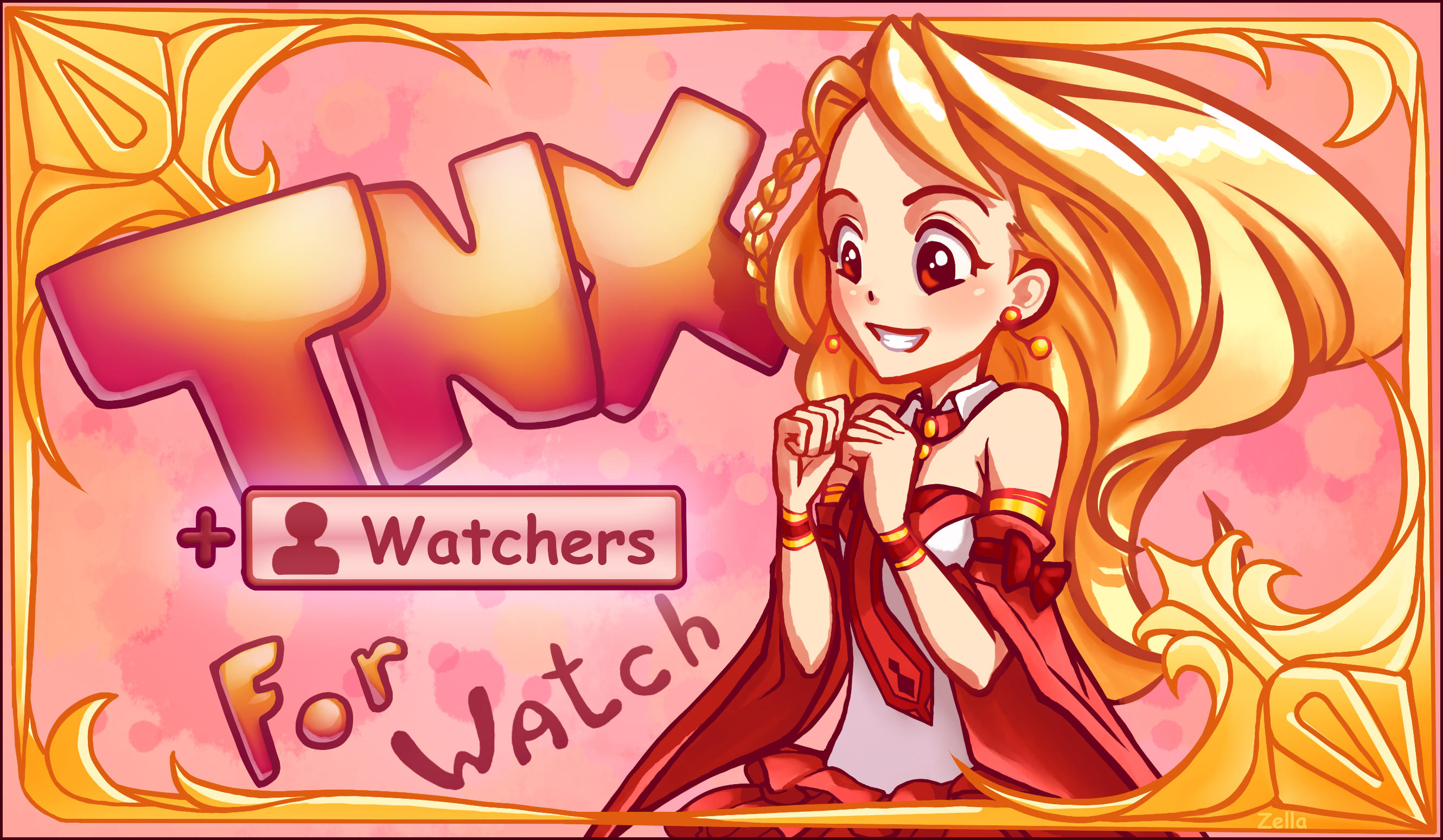 Thanks for watching me by ZellaRoss