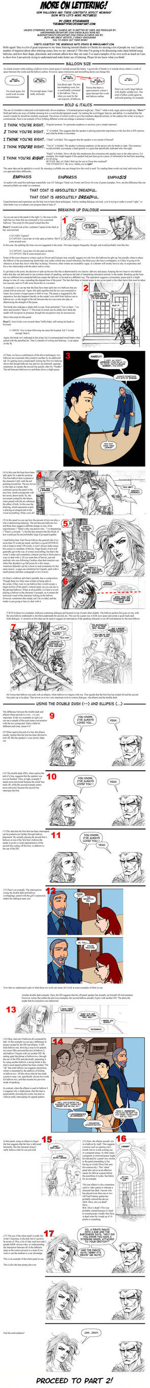 Comics Lettering Theory Part 1 by themightyfro