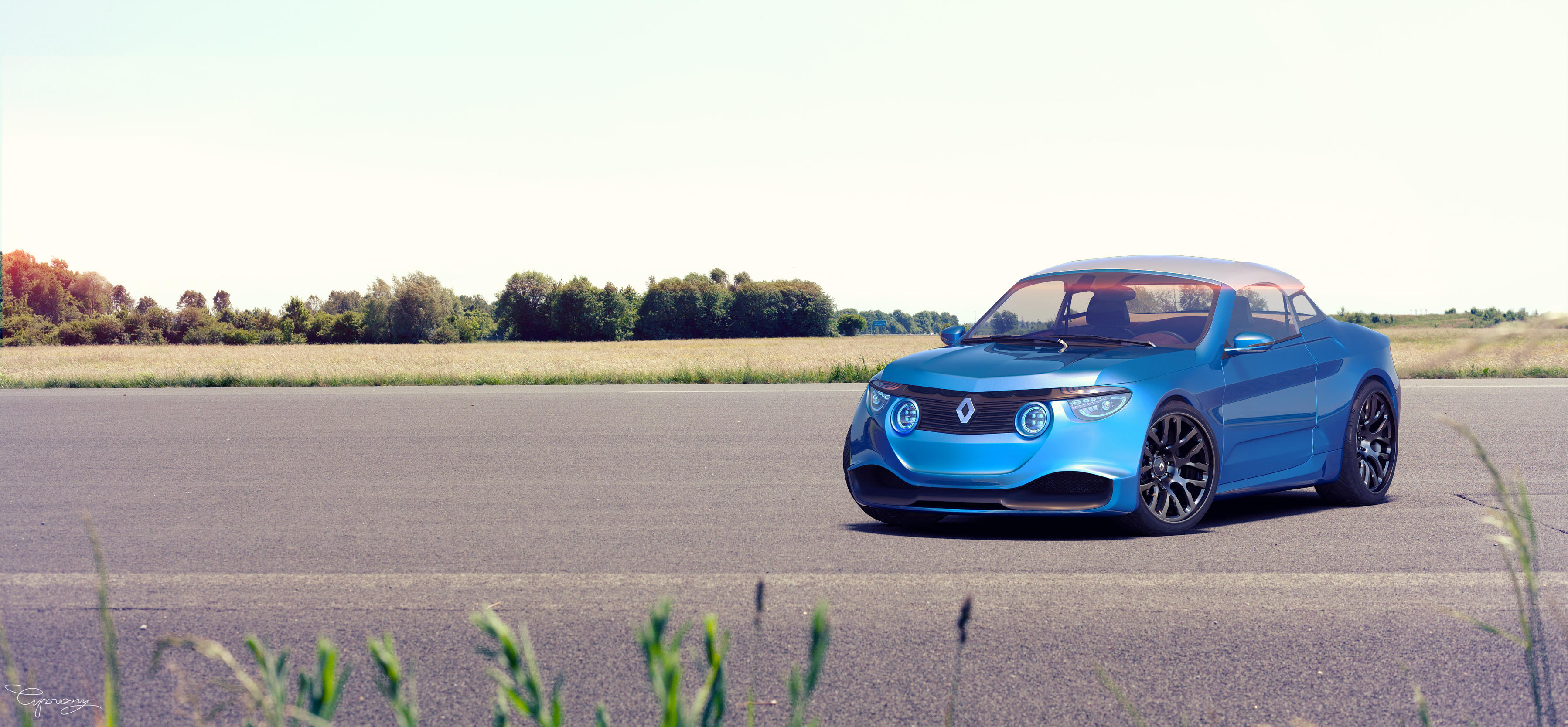 Renault 8 Gordini - concept V2 - 9 by cipriany