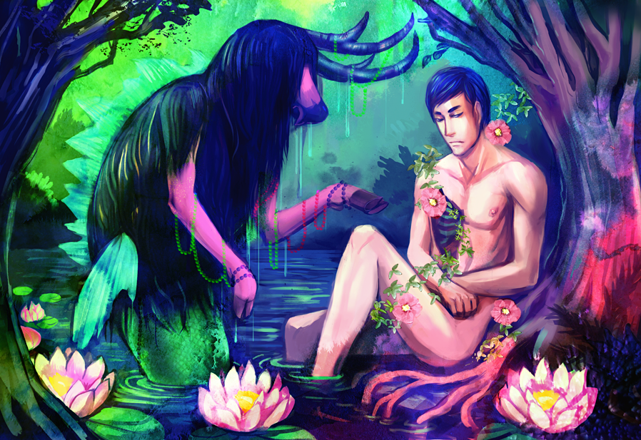 Flowers of Flesh by queenvera