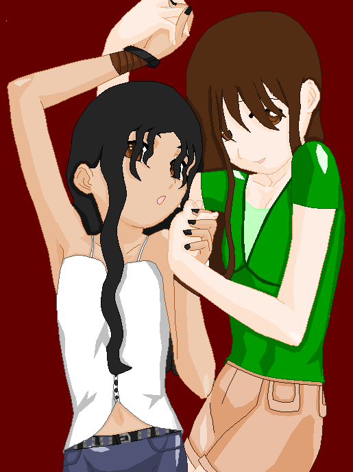 Ania Lupita and Bella Swan,Lil by AnimeDaydream