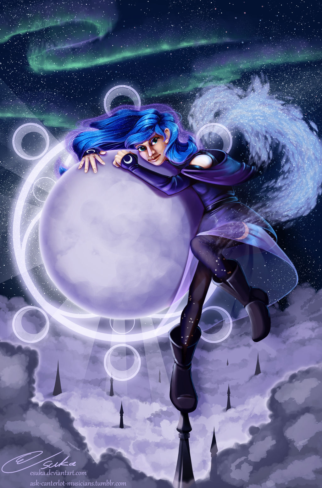 Daughter of the Moon by Esuka