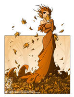 Autumn Fairy by jollyjack