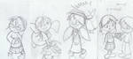 Work Sketches School by Greenfinger