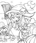 Give-Me-Color 2014 Halloween Colouring Contest by Suiish