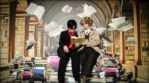 Books are fascinating by Nightrose85