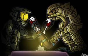 Master Chief X Arbiter :: finally united by NormalNeu001 on DeviantArt