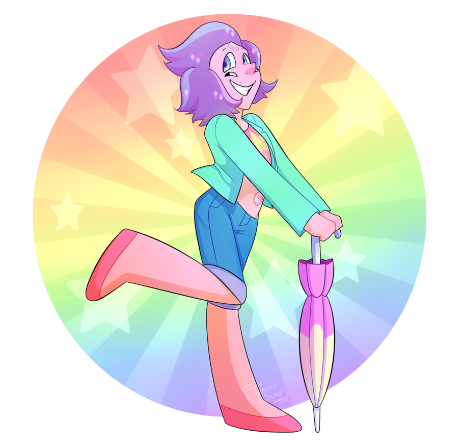 "Well what do you know? It's Rainbow 2.0!" I ALSO LOVE RAINBOW QUARTZ 2.0 Their voice,,,,,,,,,, I love it,,,,,,,,,,,,,, so much,,,,, Other fusions! TUMBLR || TWITTER Steven Universe (c) Rebecc...