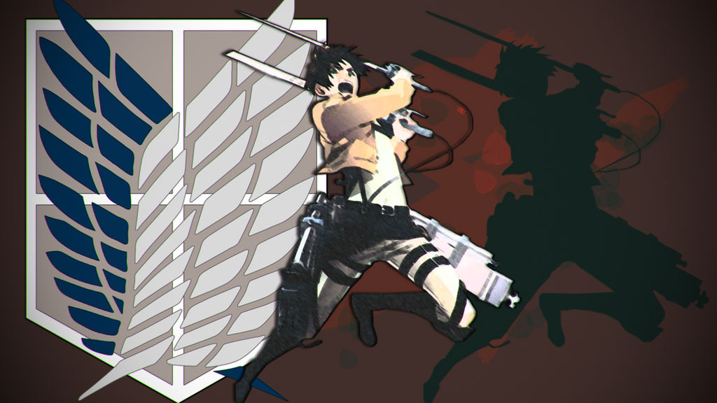 Attack On Titan Wallpaper Eren V2 By Pand4k47 On Deviantart