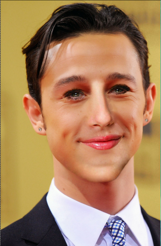 celebrity face morph close