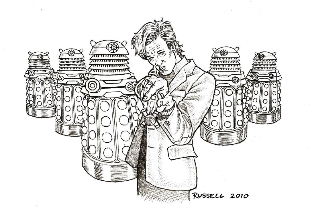 Doctor Who Vs The Daleks by Bungle0