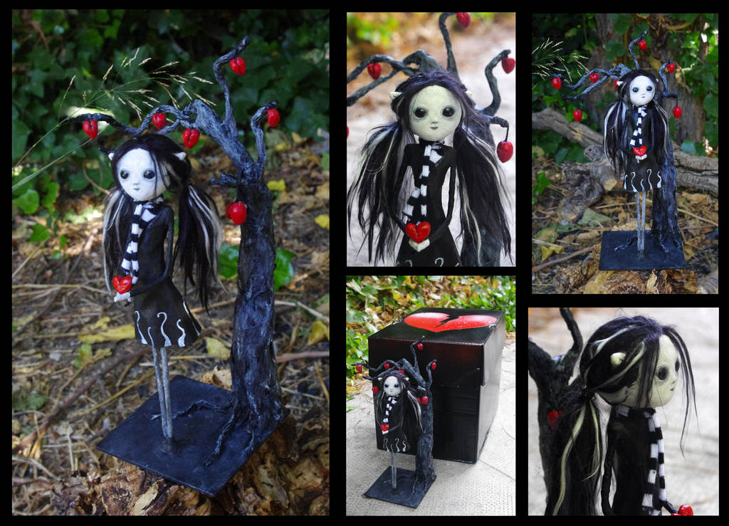 Art Doll: Polen, the broken hearts garden keeper by Lauramei