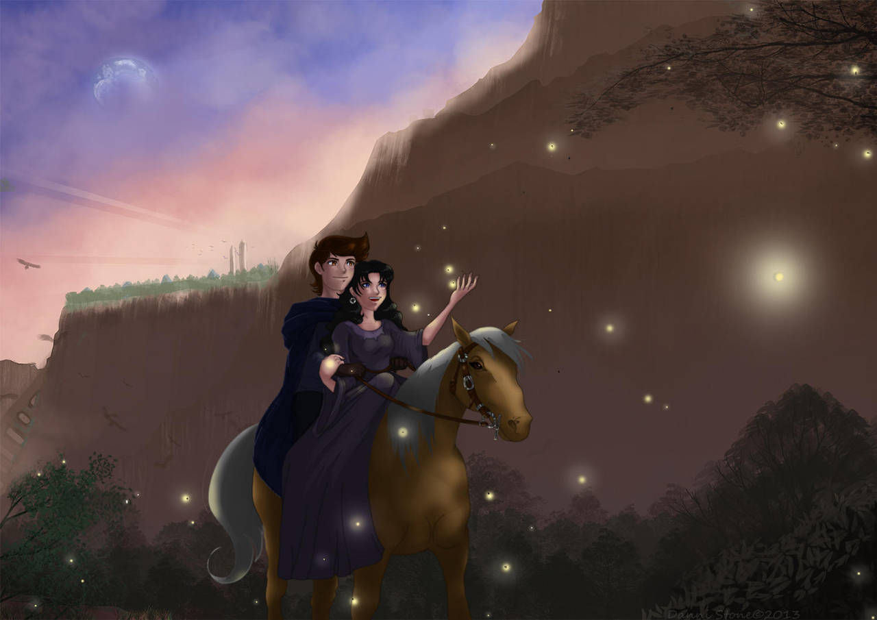 Free Commission for KArthur - Mia x Nash by Danni-Stone