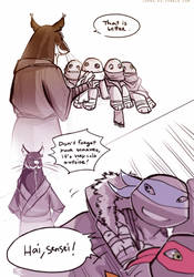TMNT AC 4 - Scarves by lorna-ka