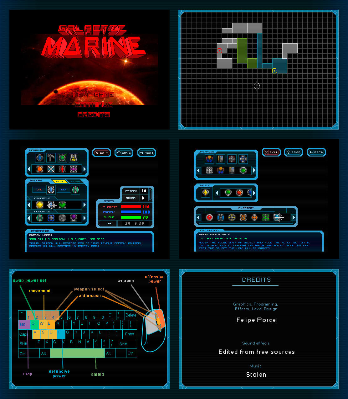 Galactic Marine - Interface by BeholderKin