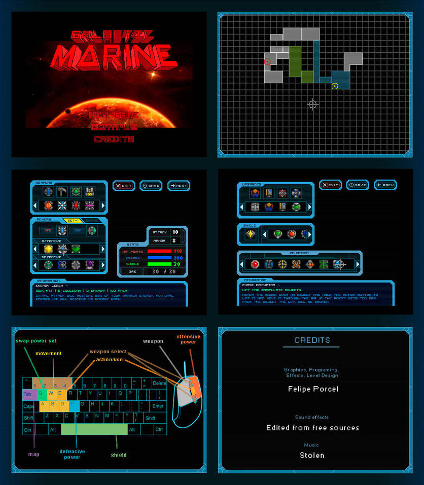 Galactic Marine - Interface by BeholderKin