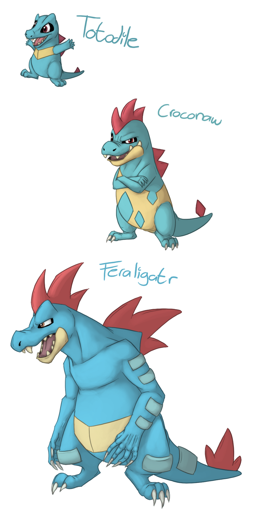 Totodile Evolution Level Chart Www Topsimages Totodiles Evolutions Cobu Pokemon Totodile Evolution Png 900x1790 Level Chart