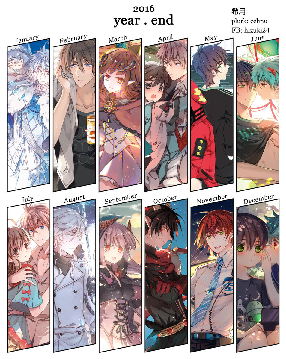 2016 summary by hizuki24