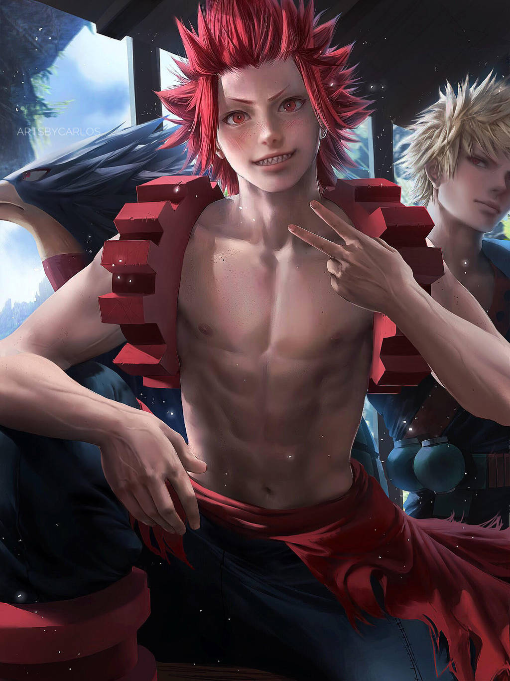 Ejiro Kirishima by artsbycarlos on DeviantArt