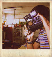 Polaroid ID in a Polaroid by Digaas