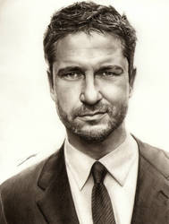 Gerard Butler by AmBr0