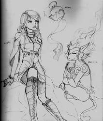 Diamond Aiyako - Rough Sketch by fuuying