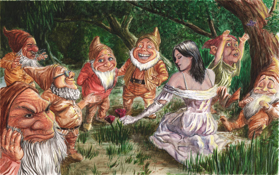 Snow White paints by craigcermak