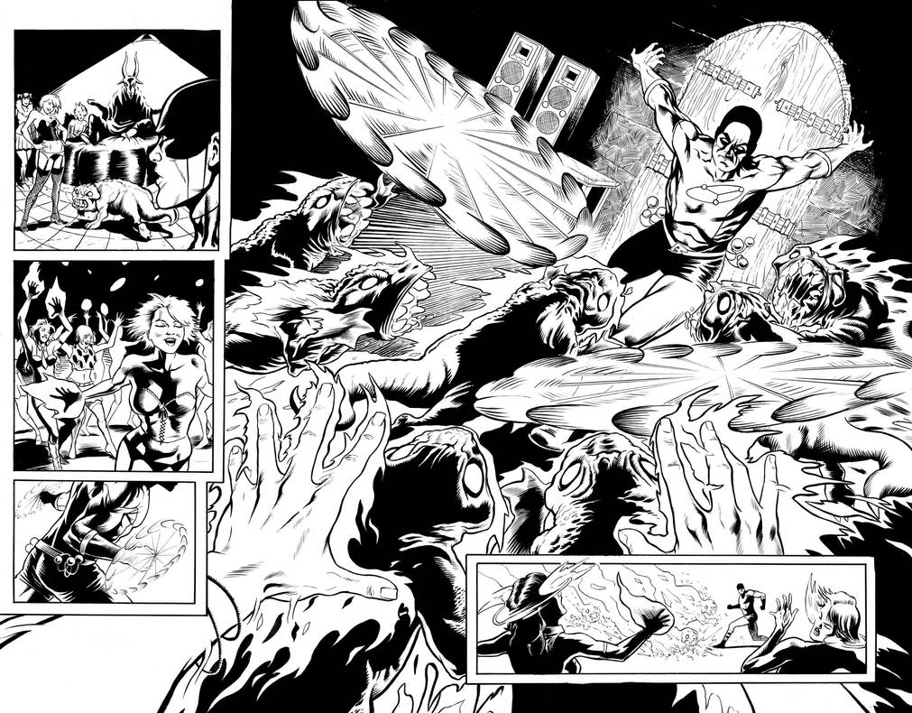 Bola Page 4-5 Inks by craigcermak