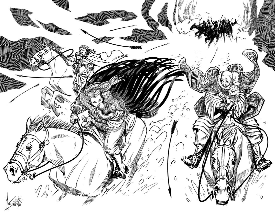 Mistborn - Flight by Inkthinker
