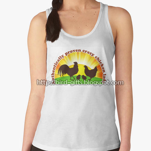 Authentically Proven Crazy Chicken Lady Tank Top