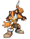 Sticks the badger by Midowko