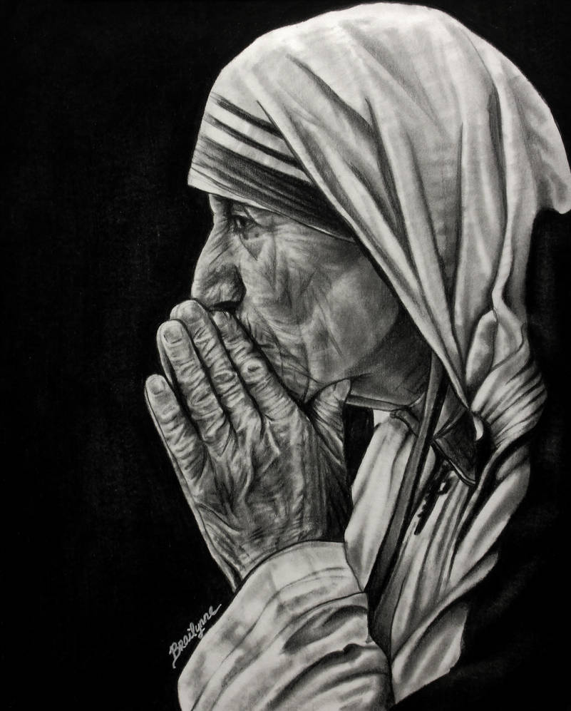 St. Teresa of Calcutta by brailynne