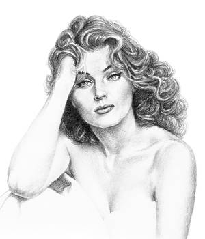Anita Ekberg - Feeling romantic by subhankar-biswas Anita Ekberg - Feeling romantic by subhankar-biswas