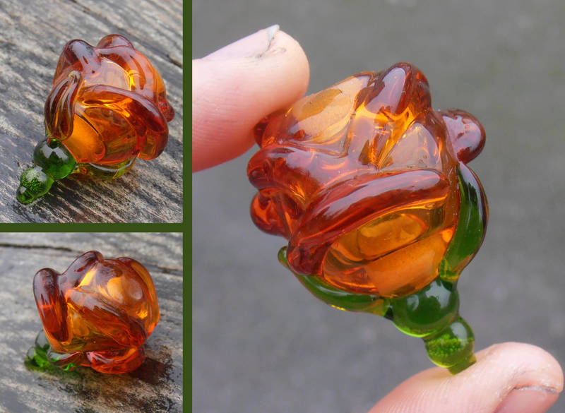 Rose perfume bottle by fairyfrog